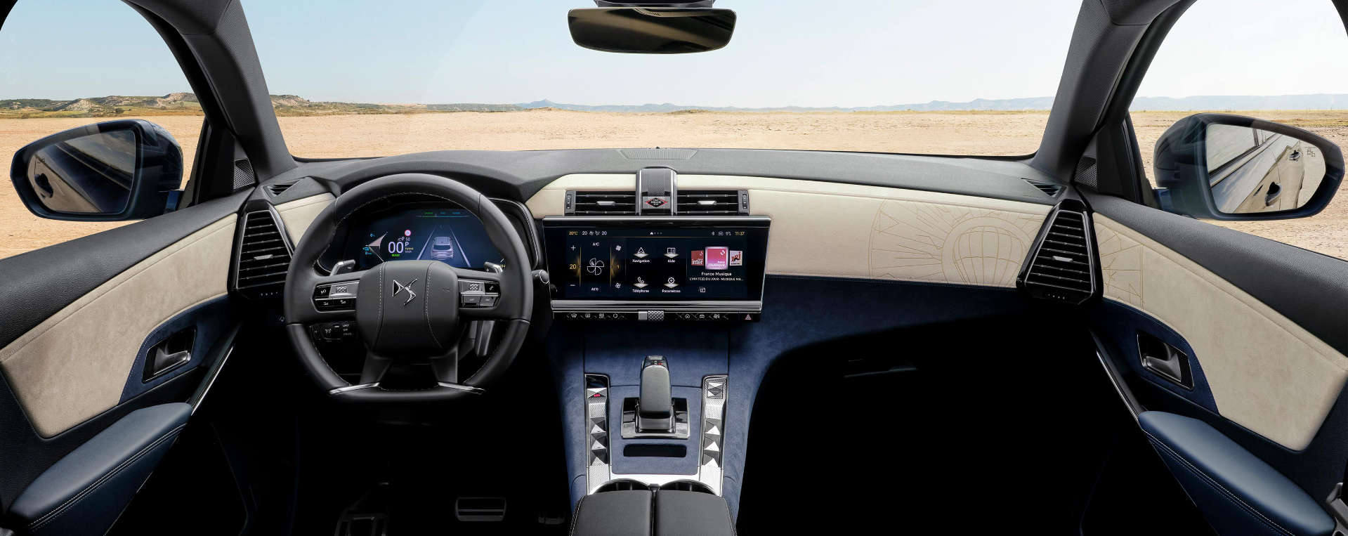 Інтер’єр салону DS 7 Jules Verne