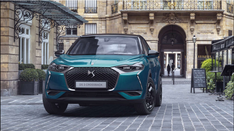 Ікона стилю хай-тек SUV DS 3 Crossback на шляху до України